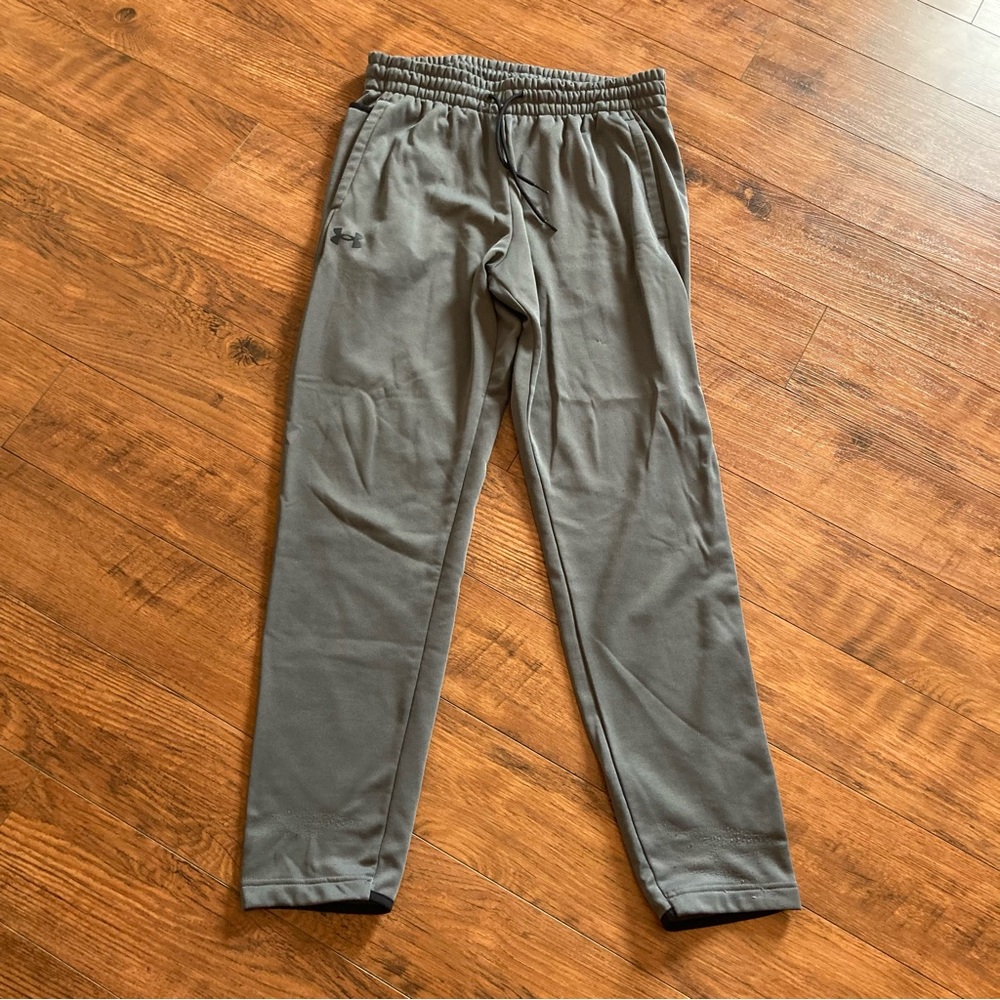 Under Armour Gray Pants Athletic Sweatpants Athleisure Size Large Men’s